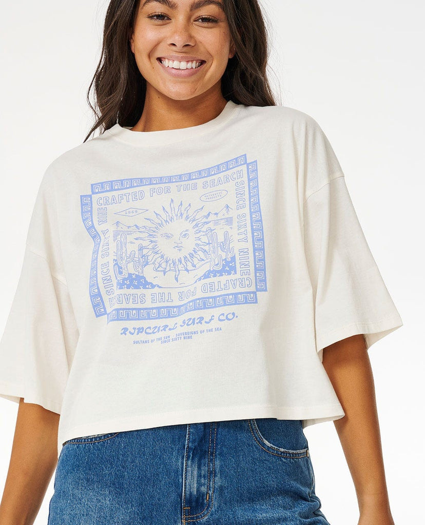 Rip Curl Crafted Heritage Crop T-Shirt 