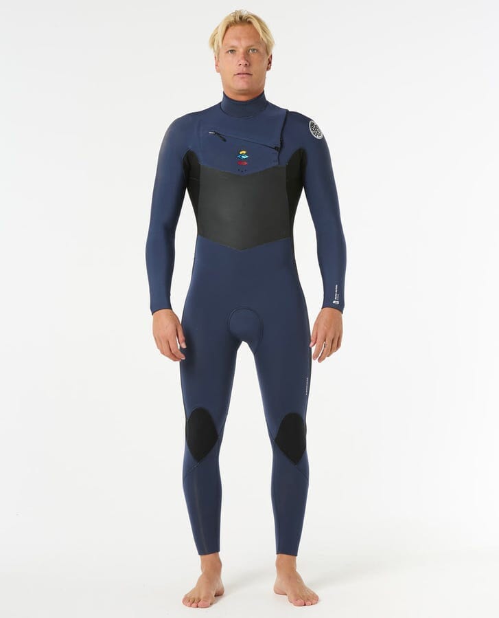 Rip Curl Dawn Patrol 3/2 Check Zip Wetsuit Dark Navy S 