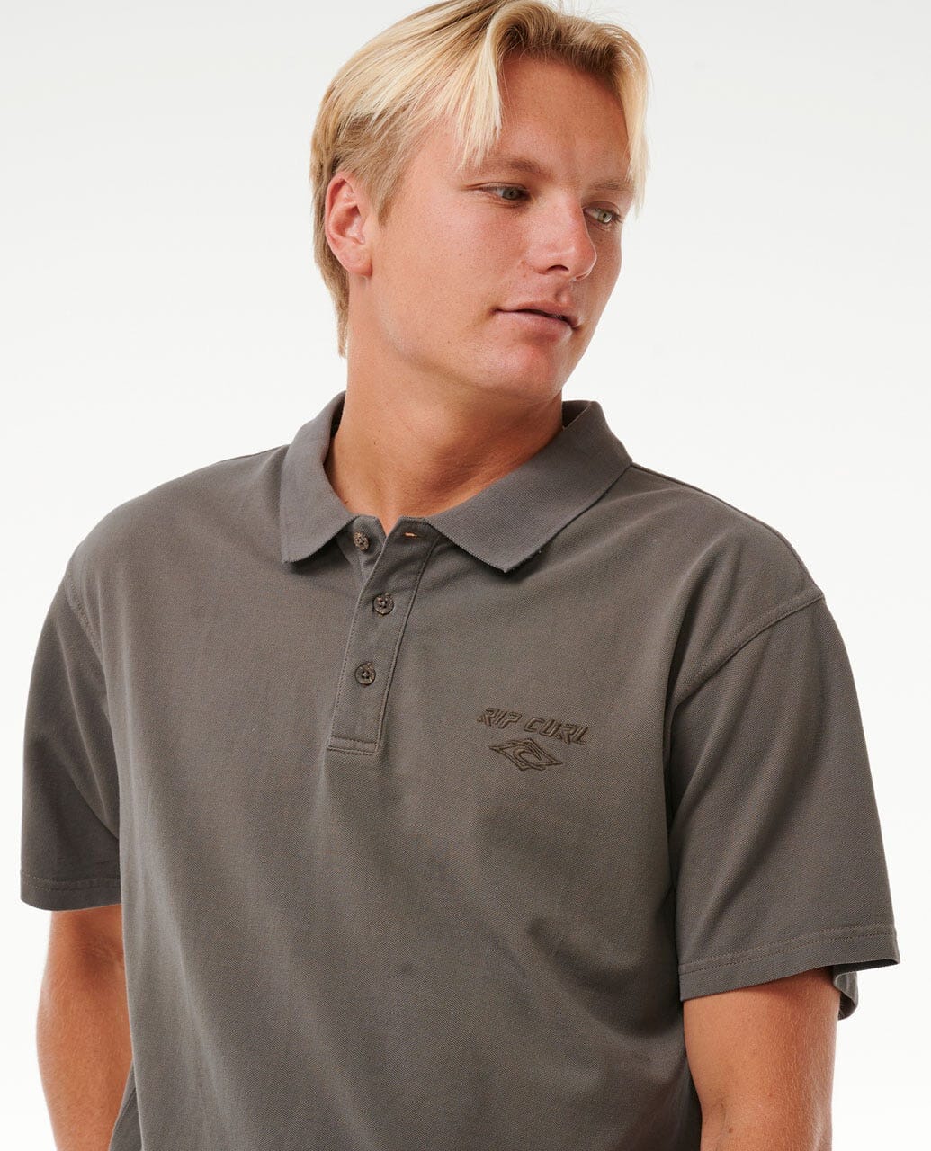 Rip Curl Fade Out Embroided Polo Shirt 
