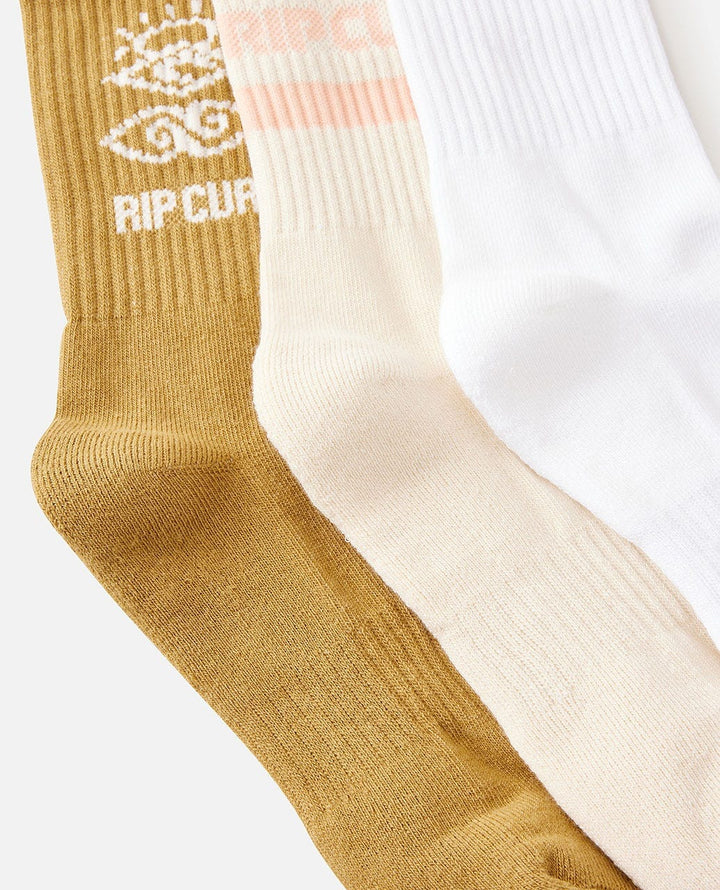 Rip Curl Icons of Surf 3-Pack Socks 