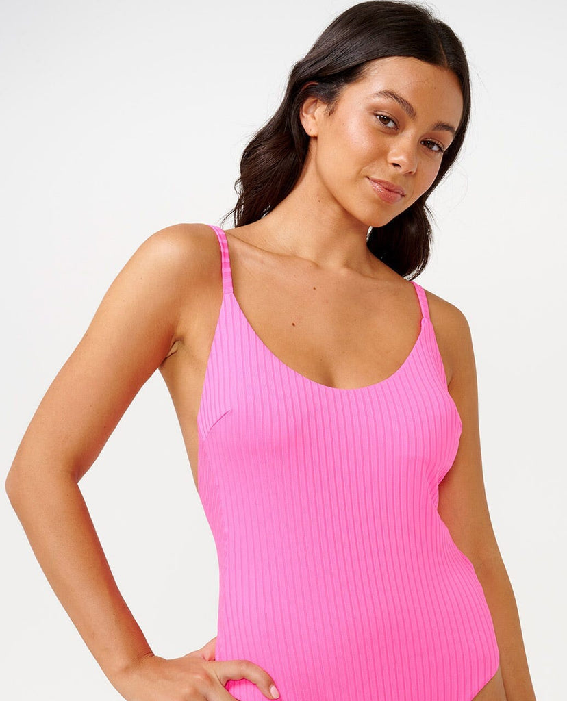 Rip Curl Premium Cheeky Coverage One Piece Swimsuit 