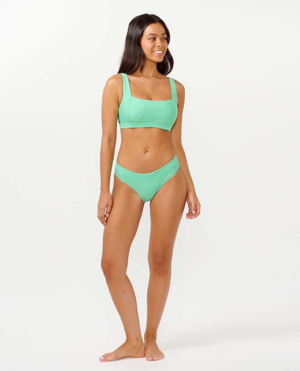 Rip Curl Premium Surf Full Coverage D-DD Crop Bikini 