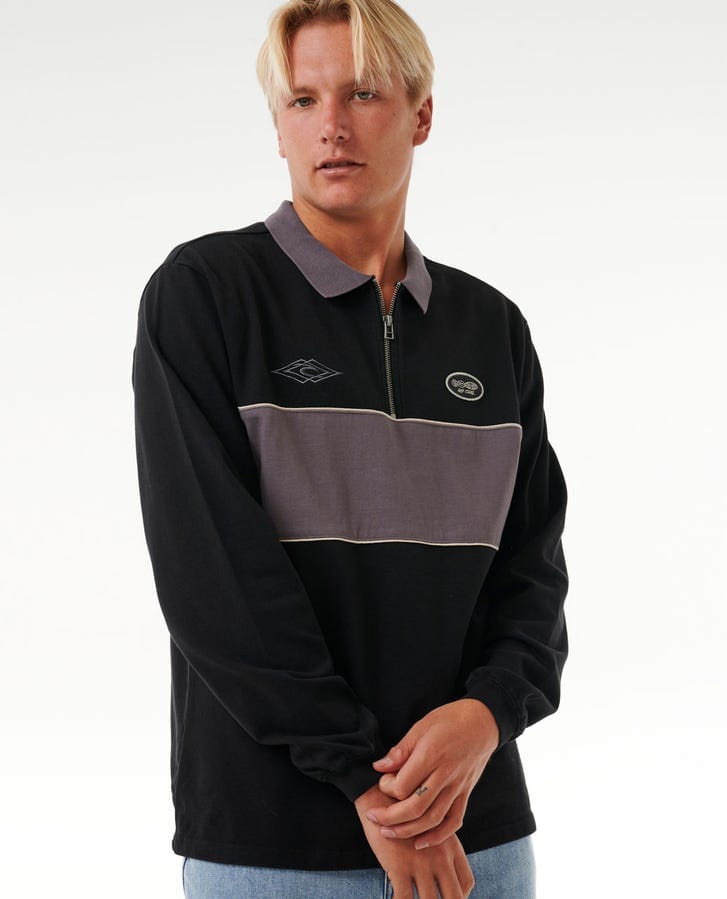 Rip Curl Quest Rugby L/S Polo 
