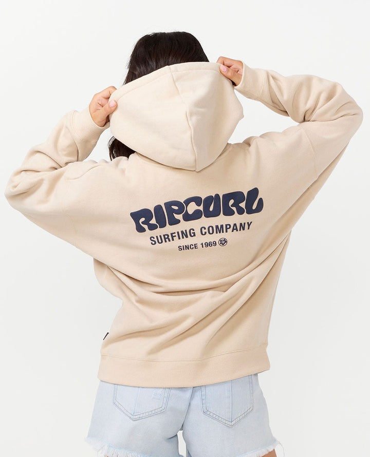 Rip Curl Surf Puff Heritage Hood Natural M 