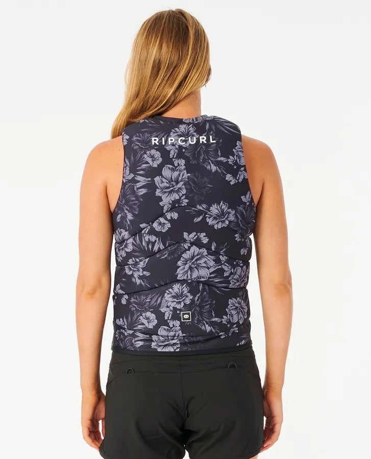 Rip Curl Womens Dawn Patrol Pro Buoy Vest - Black / Black 