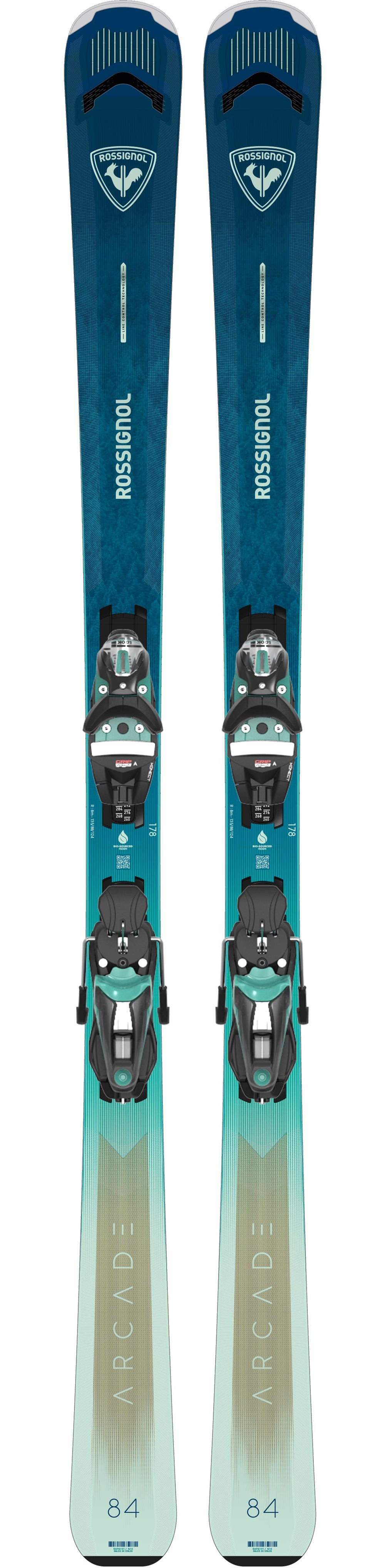 Rossignol Arcade W 84 Womens Ski Package 