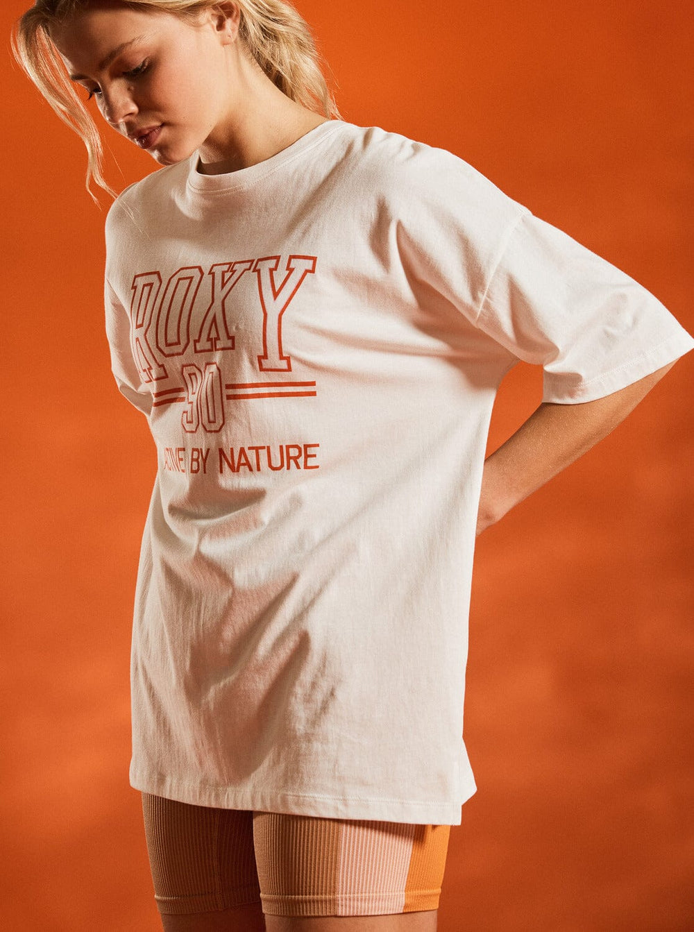 Roxy Essential Energy Oversized Sports T-Shirt 