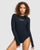 Roxy Heater Long Sleeve One Piece Swimsuit 
