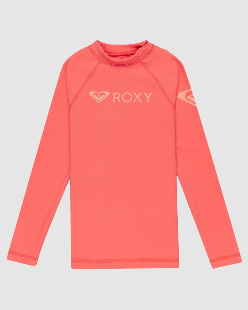 Roxy Heater Lycra Long Sleeve Youth Rash Vest 