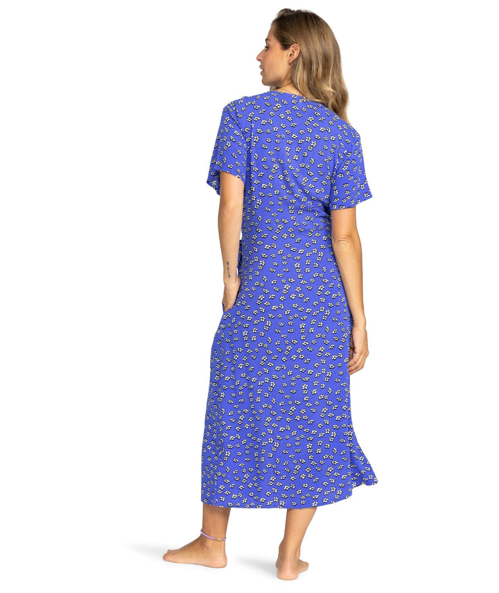 Roxy Indigo Sand Wrap Dress 