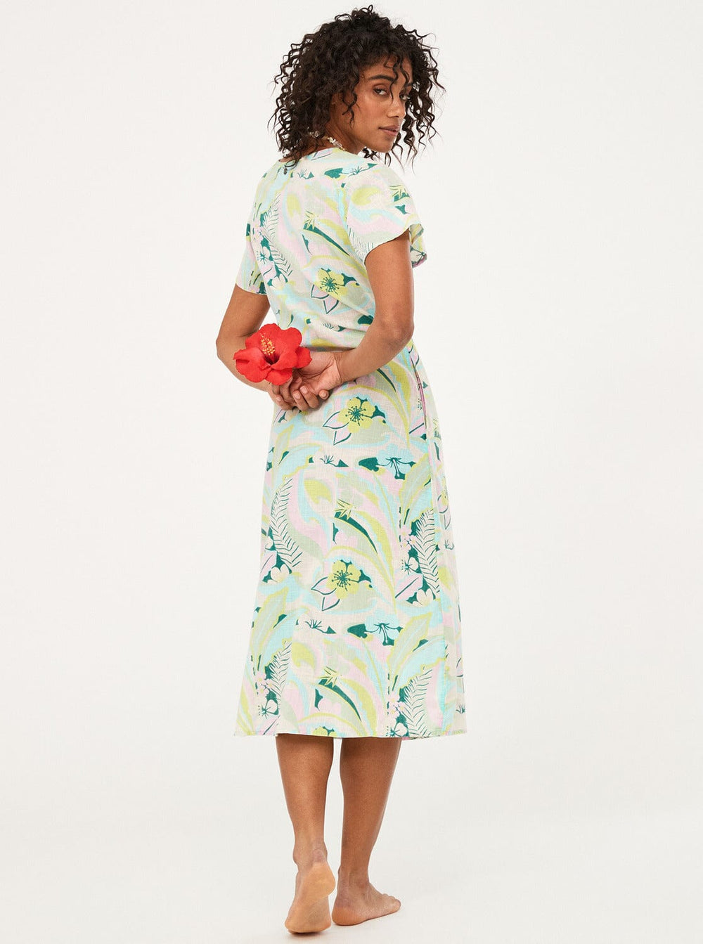 Roxy Indigo Sand Wrap Dress 