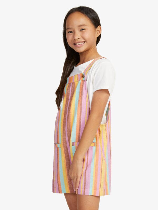 Roxy More Than I Can Say Youth Linen Playsuit 