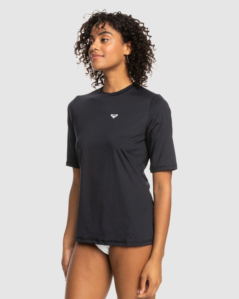 Roxy New Enjoy Waves UPF 50 Surf T-Shirt 