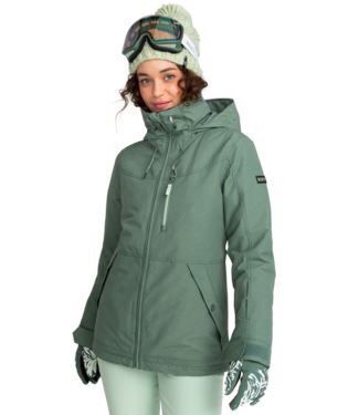 Roxy Presence Parka Jacket Dark Forest XS 