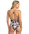 Roxy Printed Beach Classics High Leg One Piece Swimsuit 