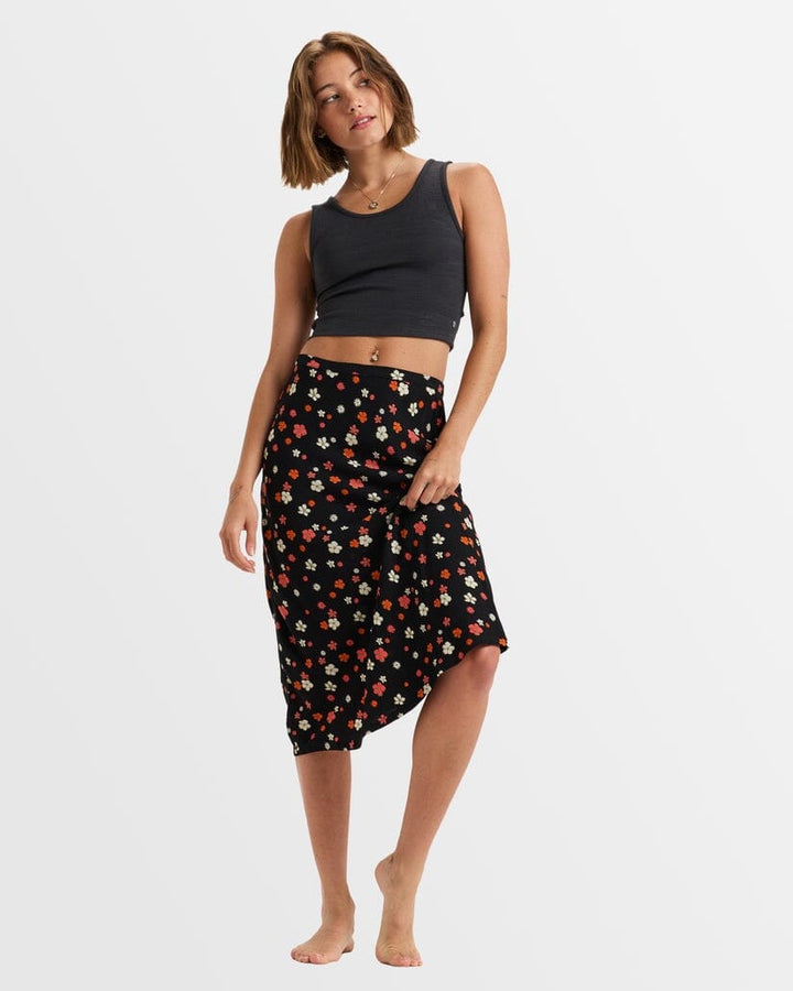 Roxy Shelly Beach Midi Skirt 