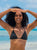 Roxy Solid Beach Classics Mod Tiki Tri Cheeky Bikini 