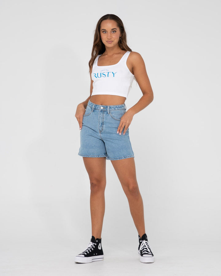 Rusty 1985 Baby Graphic Tank Top 