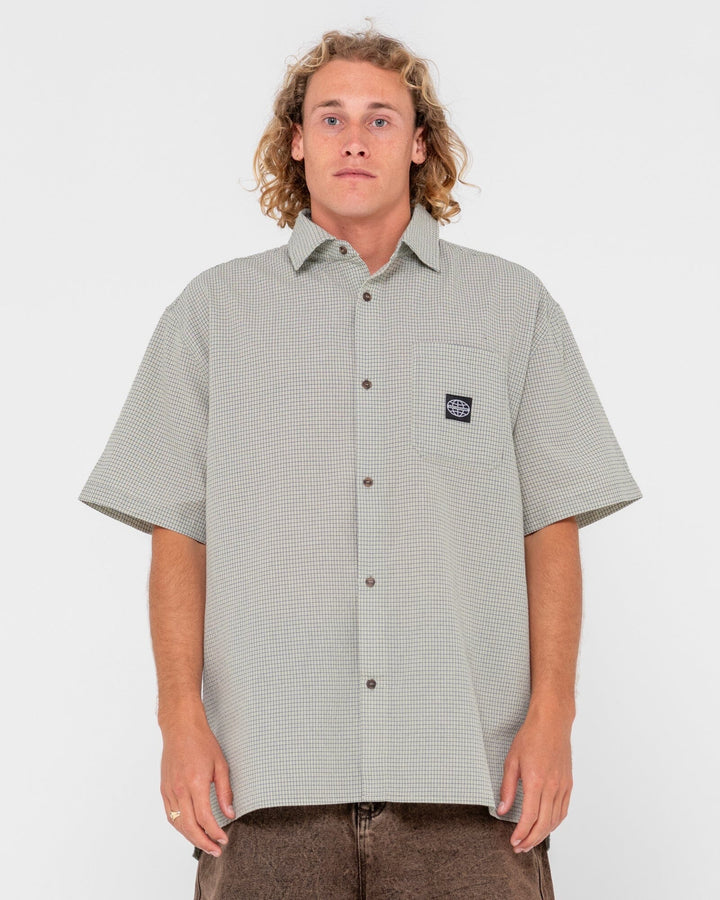 Rusty 2RK Drop Hem Shirt 