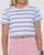 Rusty Camila Stripe Youth T-Shirt 