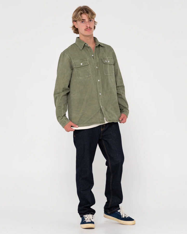 Rusty Combat Relaxed Fit Overshirt 