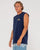 Rusty Competition Muscle Tank Navy Blue / Pale Banan L 