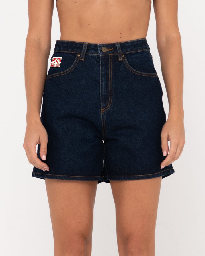 Rusty Cyprus High Denim Shorts 