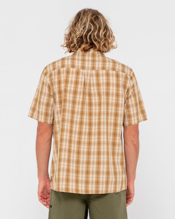 Rusty Datsun Check SS Shirt 