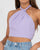 Rusty Harlet Twisted Halter Crop Top 