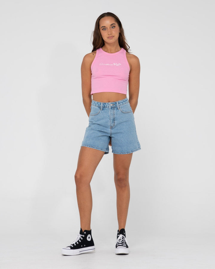 Rusty Island Life Racer Tank Top 