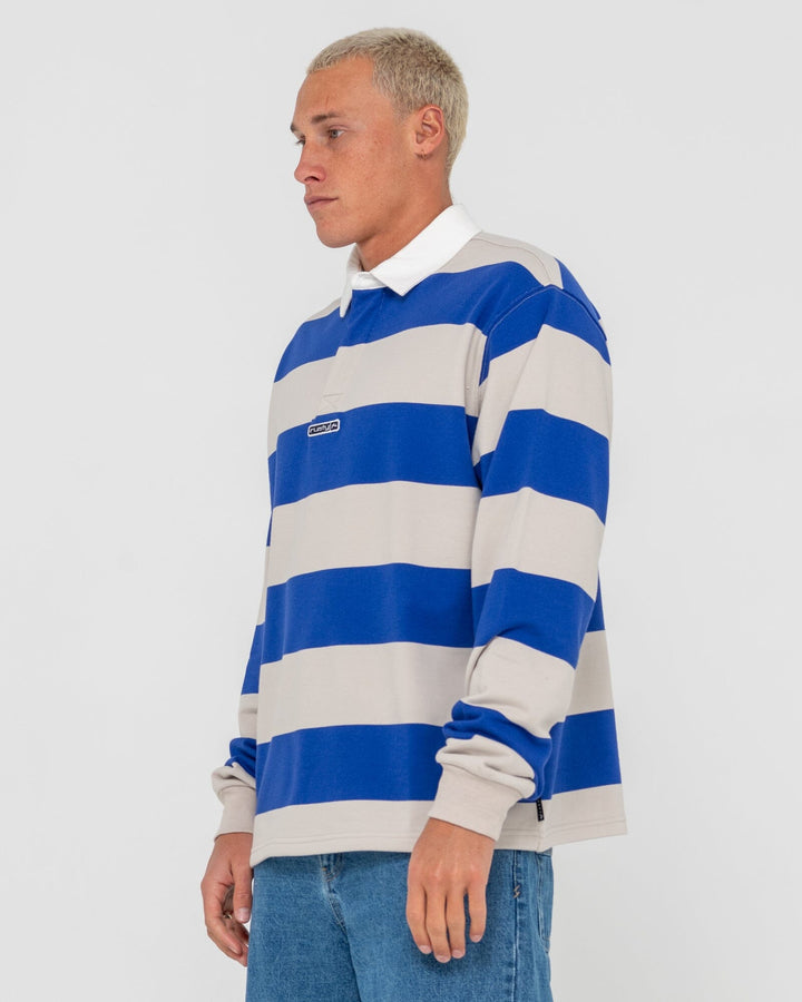 Rusty Long Sleeve Rugby Shirt 