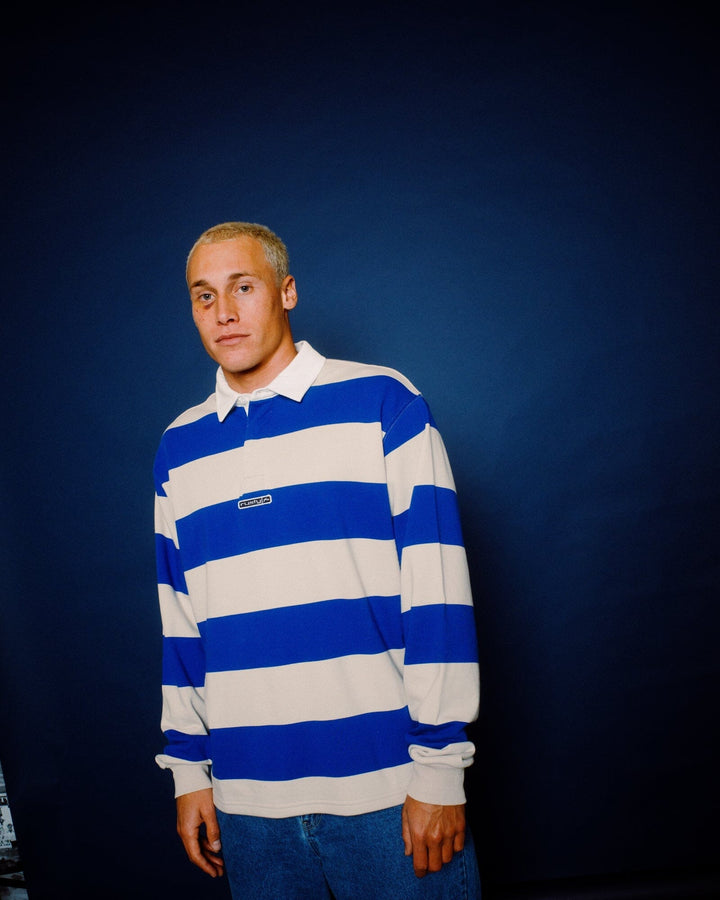Rusty Long Sleeve Rugby Shirt 