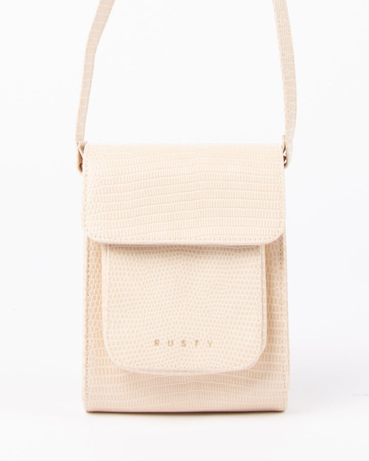 Rusty Mila Textured Sidebag Coconut Cream 