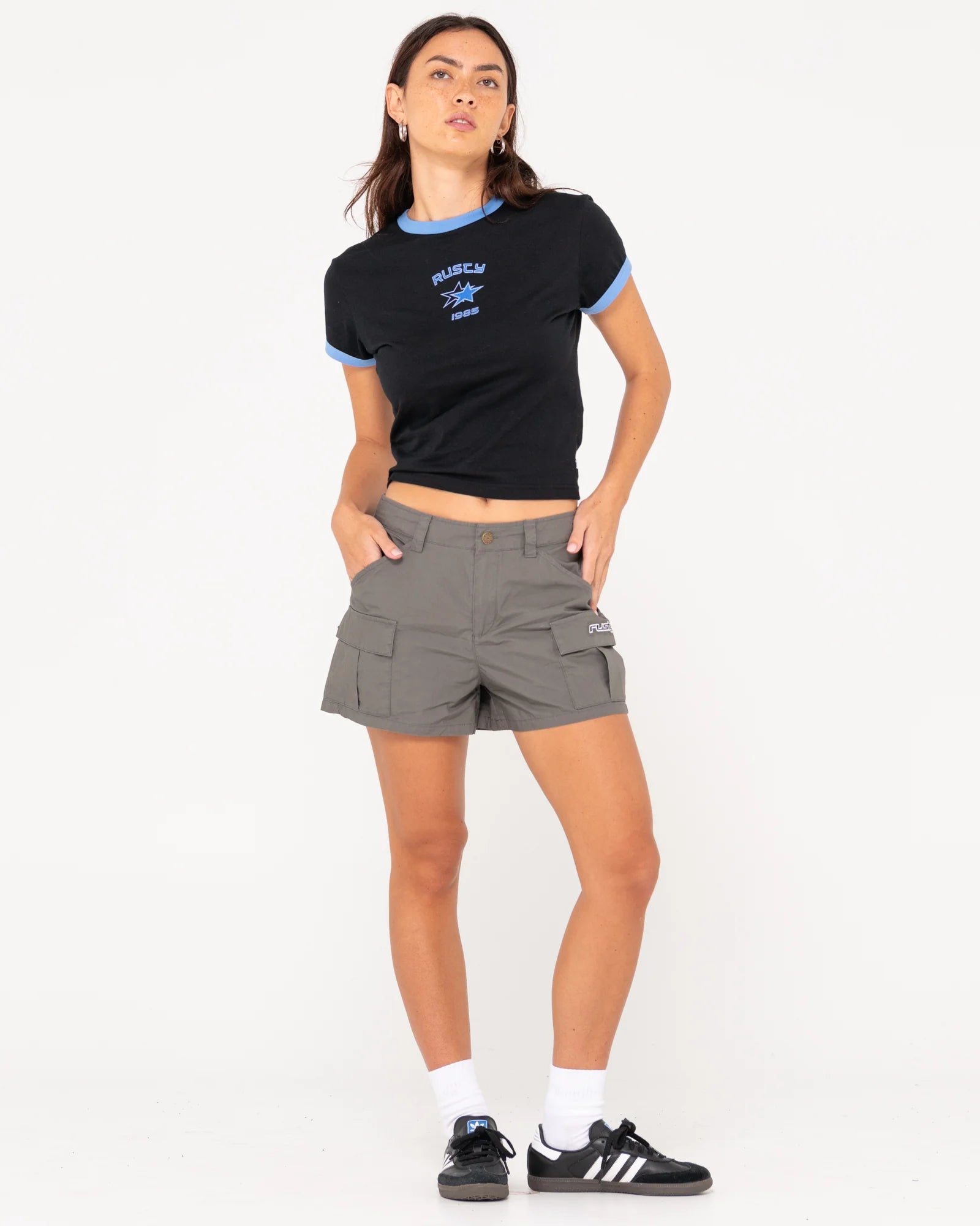 Rusty cargo shorts deals