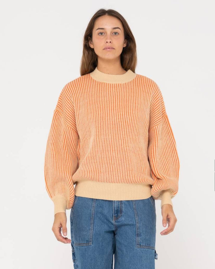 Rusty Ora Mock Neck Knit 