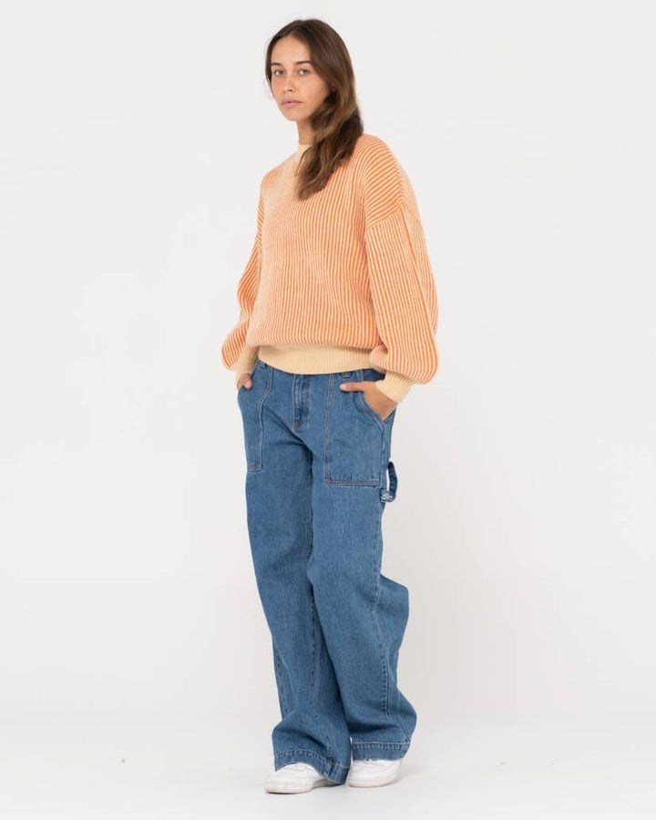 Rusty Ora Mock Neck Knit 