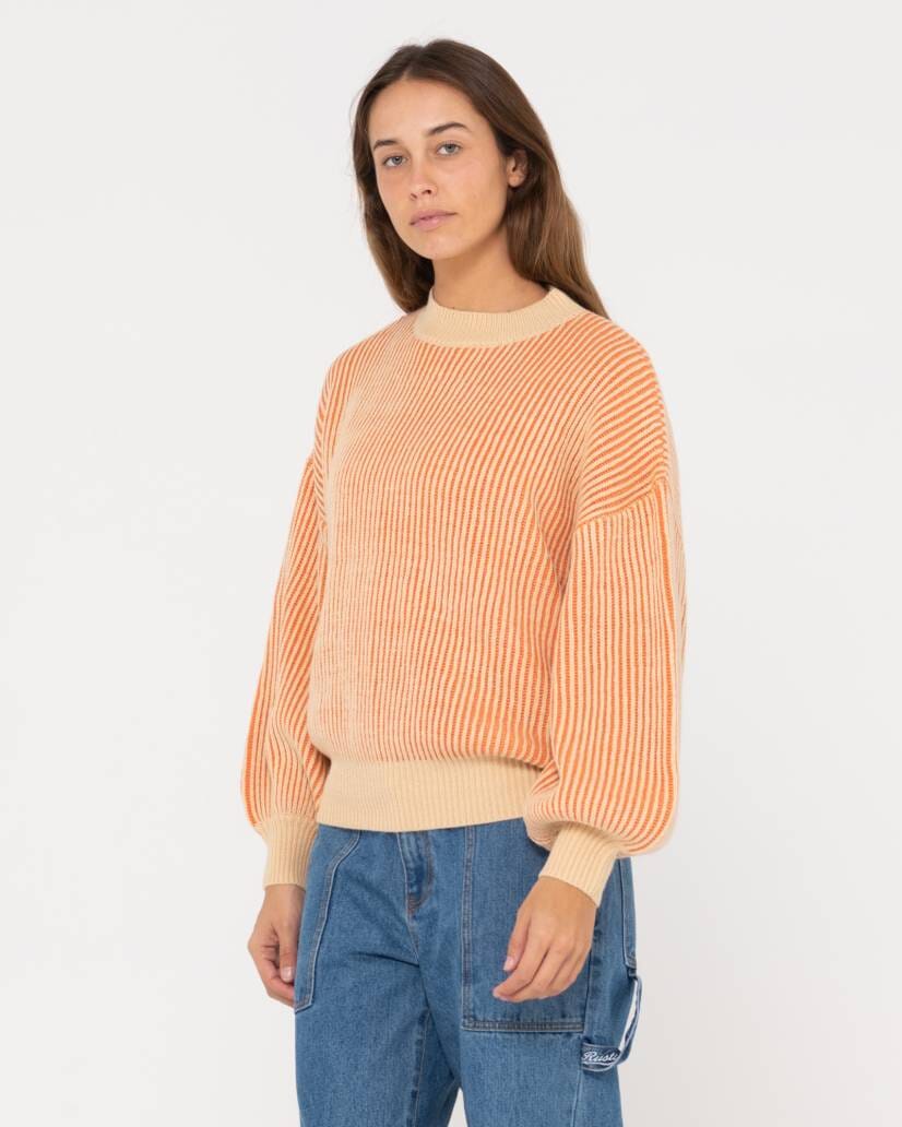 Rusty Ora Mock Neck Knit 