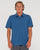 Rusty Overtone Linen Shirt Bright Cobalt L 