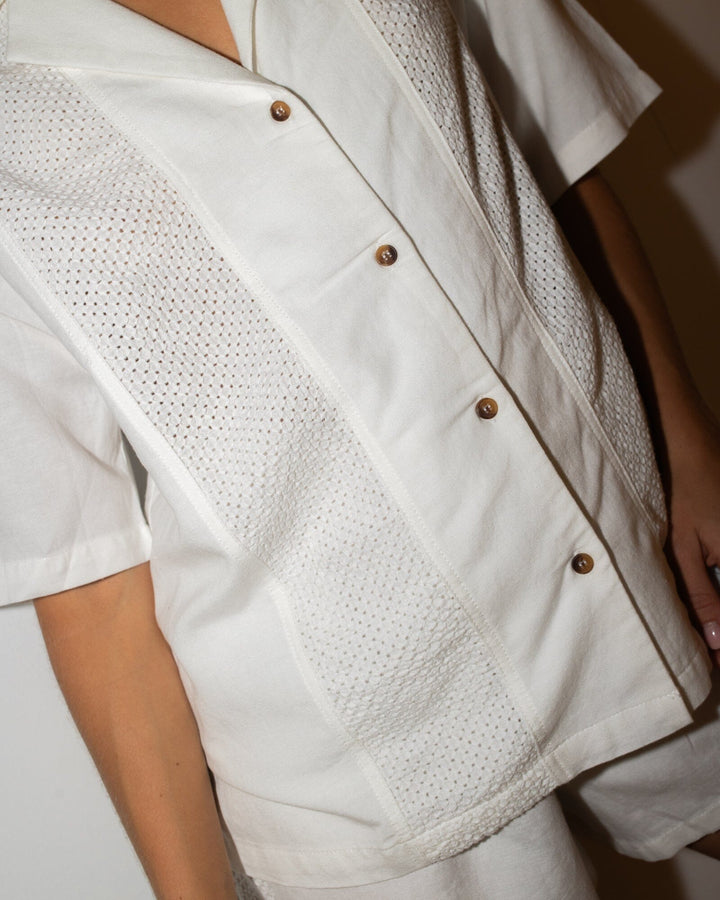 Rusty Palm Springs Panelled Capri Overshirt 