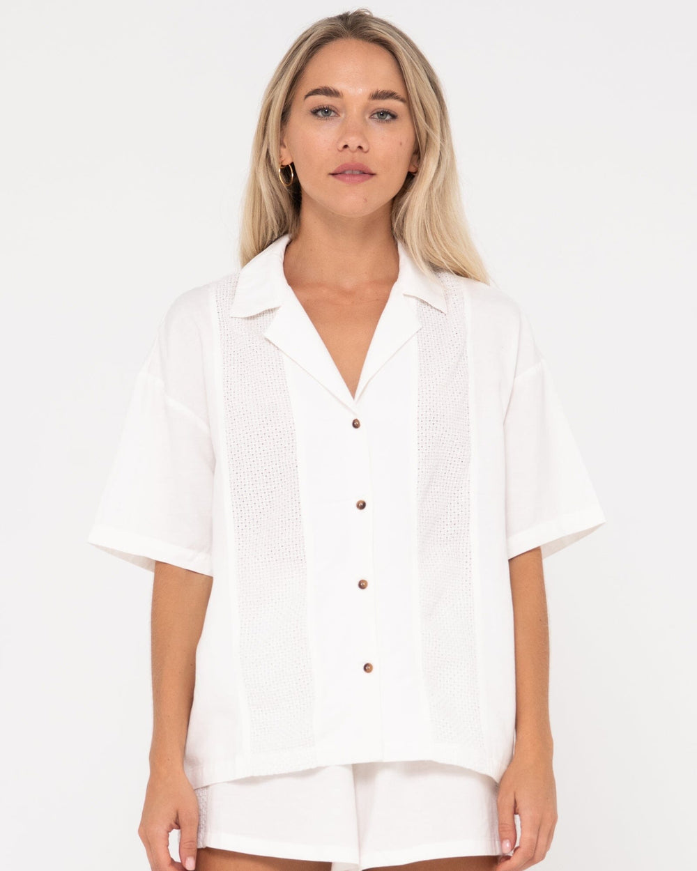 Rusty Palm Springs Panelled Capri Overshirt 