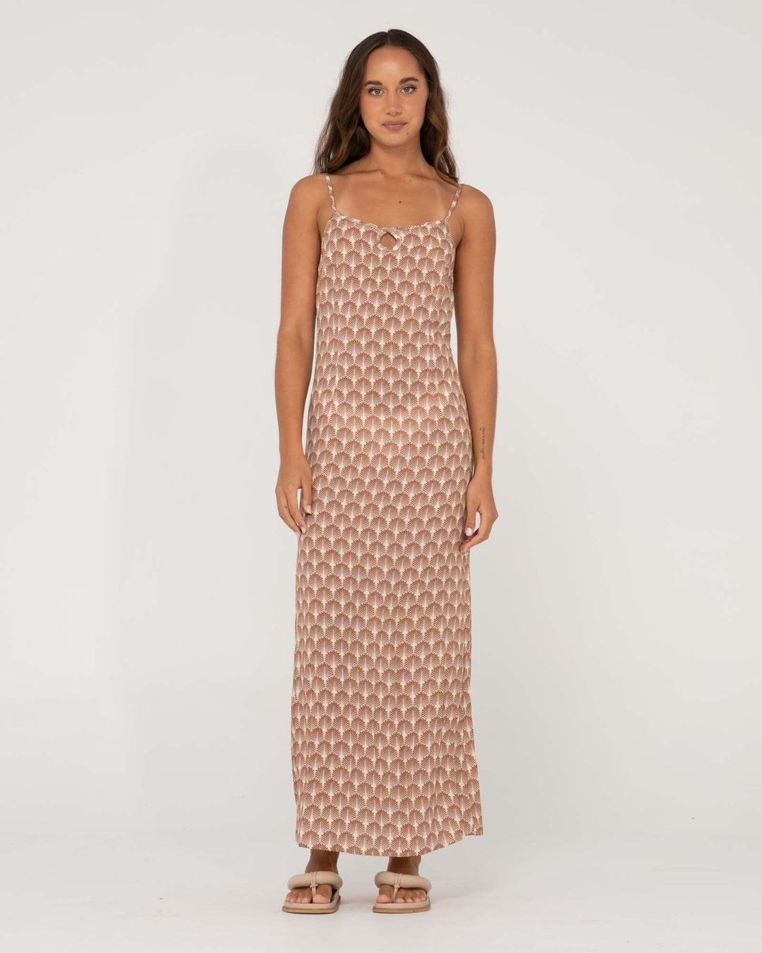 Rusty Panama Maxi Dress 