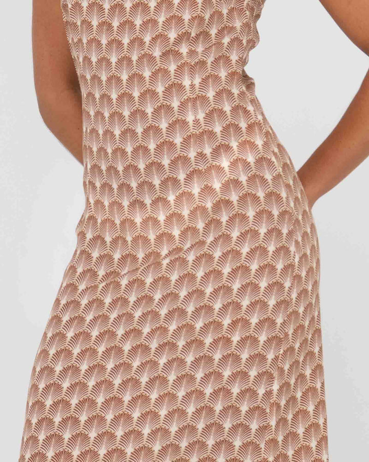 Rusty Panama Maxi Dress 