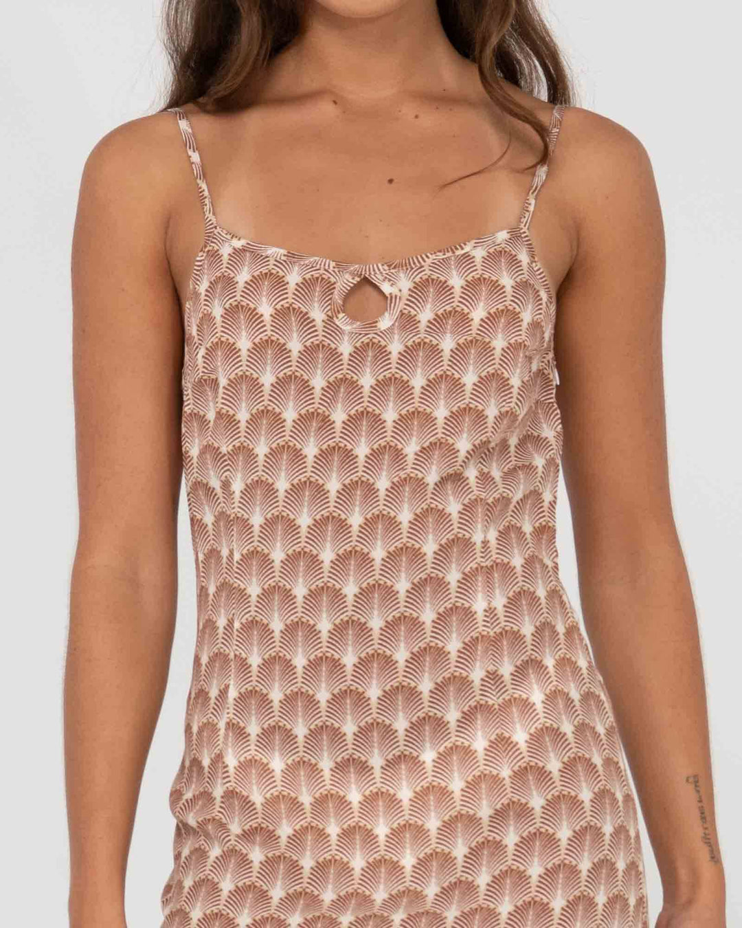 Rusty Panama Maxi Dress 