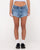 Rusty Pheonix Low Rise Denim Mini Shorts 