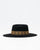 Rusty Phoenix Felt Hat Black S / M 