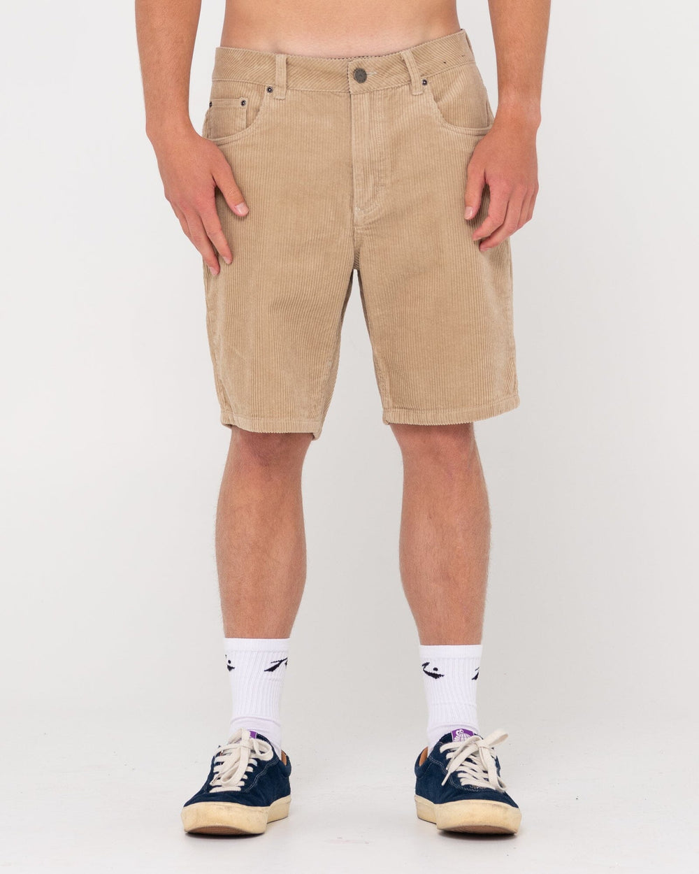 Rusty Rifts 5 Pocket Cord Shorts 