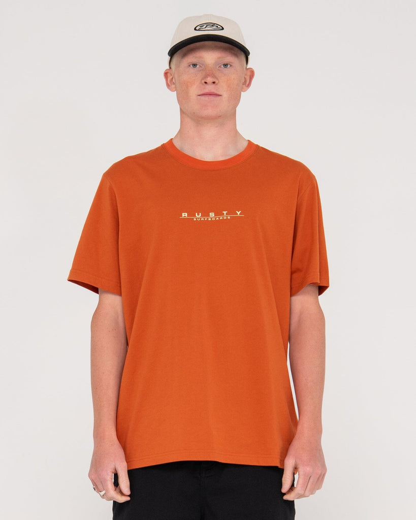 Rusty Rs T-Shirt Bombay Brown S 