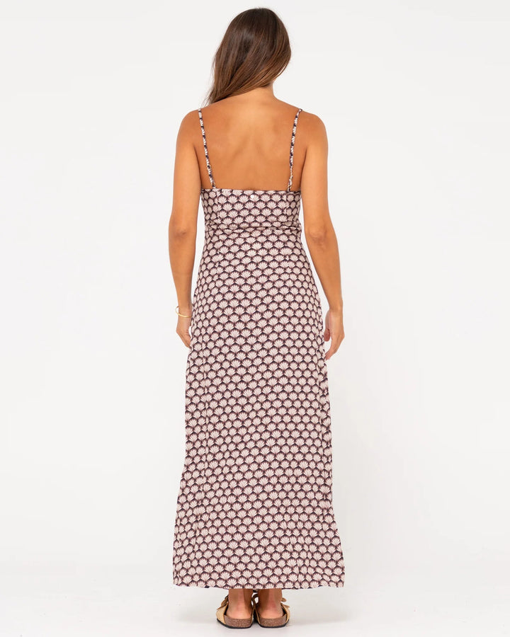 Rusty Sorrento Printed Maxi Dress 