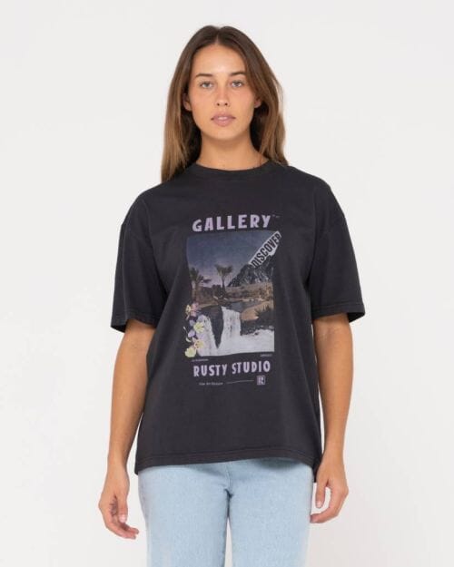 Rusty Studio Oversize Short Sleeve Tee 