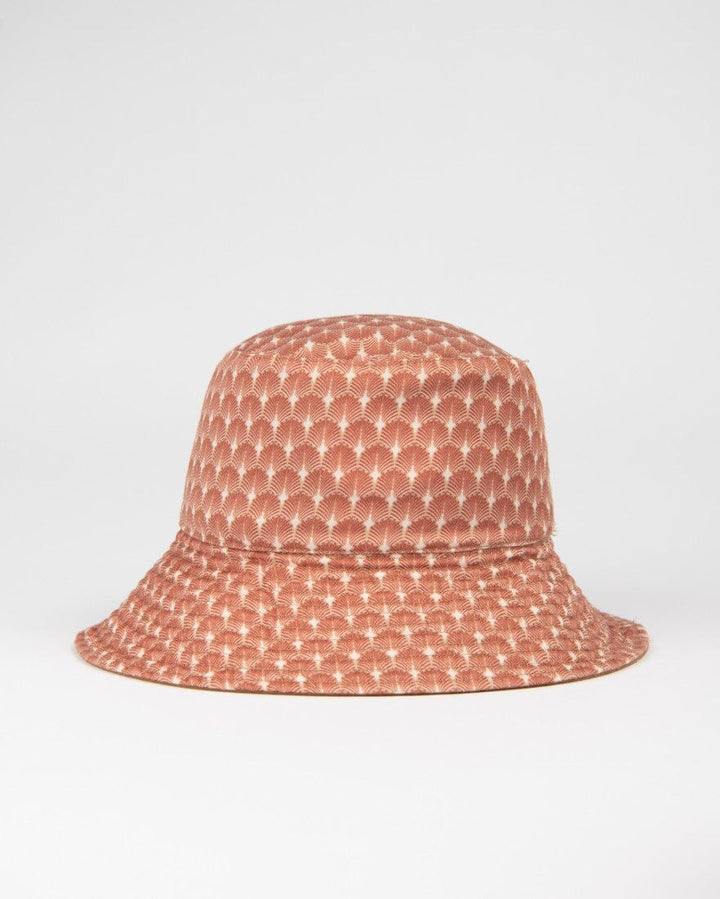 Rusty Vacay Time Reversible Bucket Hat 